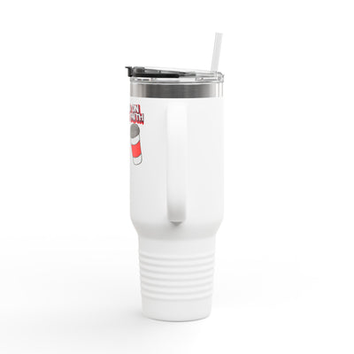 Running on Coffee & Faith Insulated Travel Mug - 40oz Coffee Lover's Companion