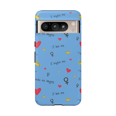 Inspiring Phone Case - 'I Love Me' Design - Tough Cases