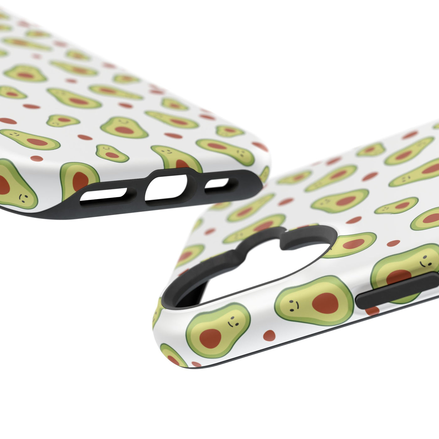 Avocado Pattern Impact-Resistant Phone Case - Fun & Functional