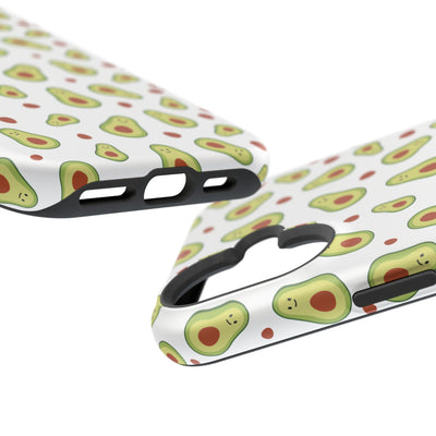 Avocado Pattern Impact-Resistant Phone Case - Fun & Functional