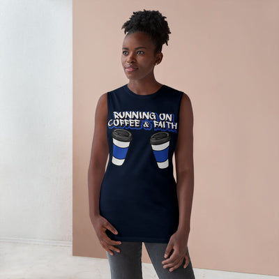 Spooky Vibes Unisex Barnard Tank - Halloween Graphic Sleeveless Tee