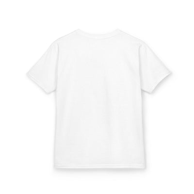 Kids 'Running on Coffee & Faith' Tee - Fun Cotton Shirt for Future Leaders
