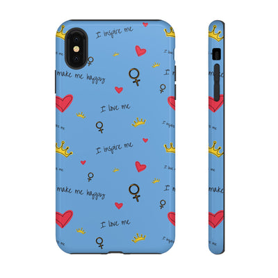 Inspiring Phone Case - 'I Love Me' Design - Tough Cases