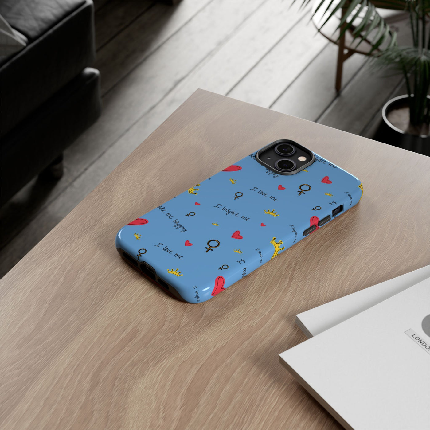 Inspiring Phone Case - 'I Love Me' Design - Tough Cases