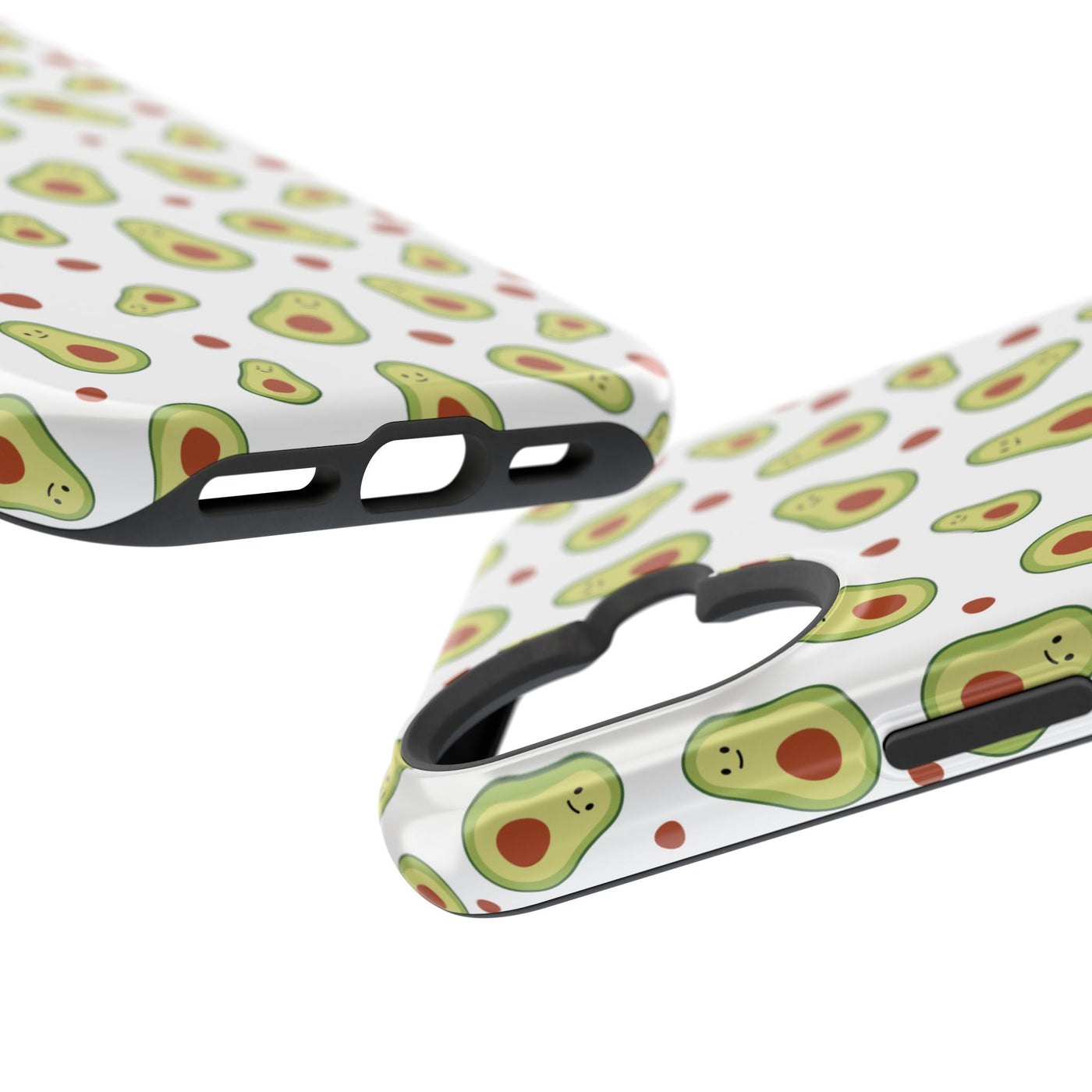 Avocado Pattern Impact-Resistant Phone Case - Fun & Functional