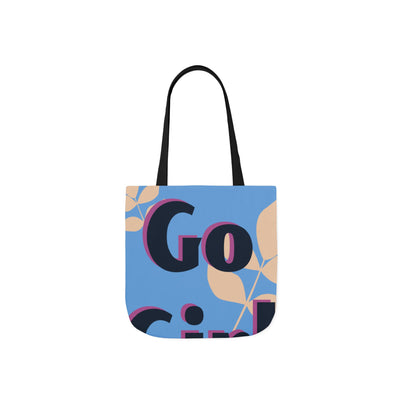 Empowering Canvas Tote Bag | Go Girl Design, Eco-Friendly Shopping Bag, Boho Style, Gift for Her, Everyday Carryall