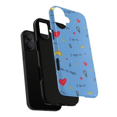 Inspiring Phone Case - 'I Love Me' Design - Tough Cases