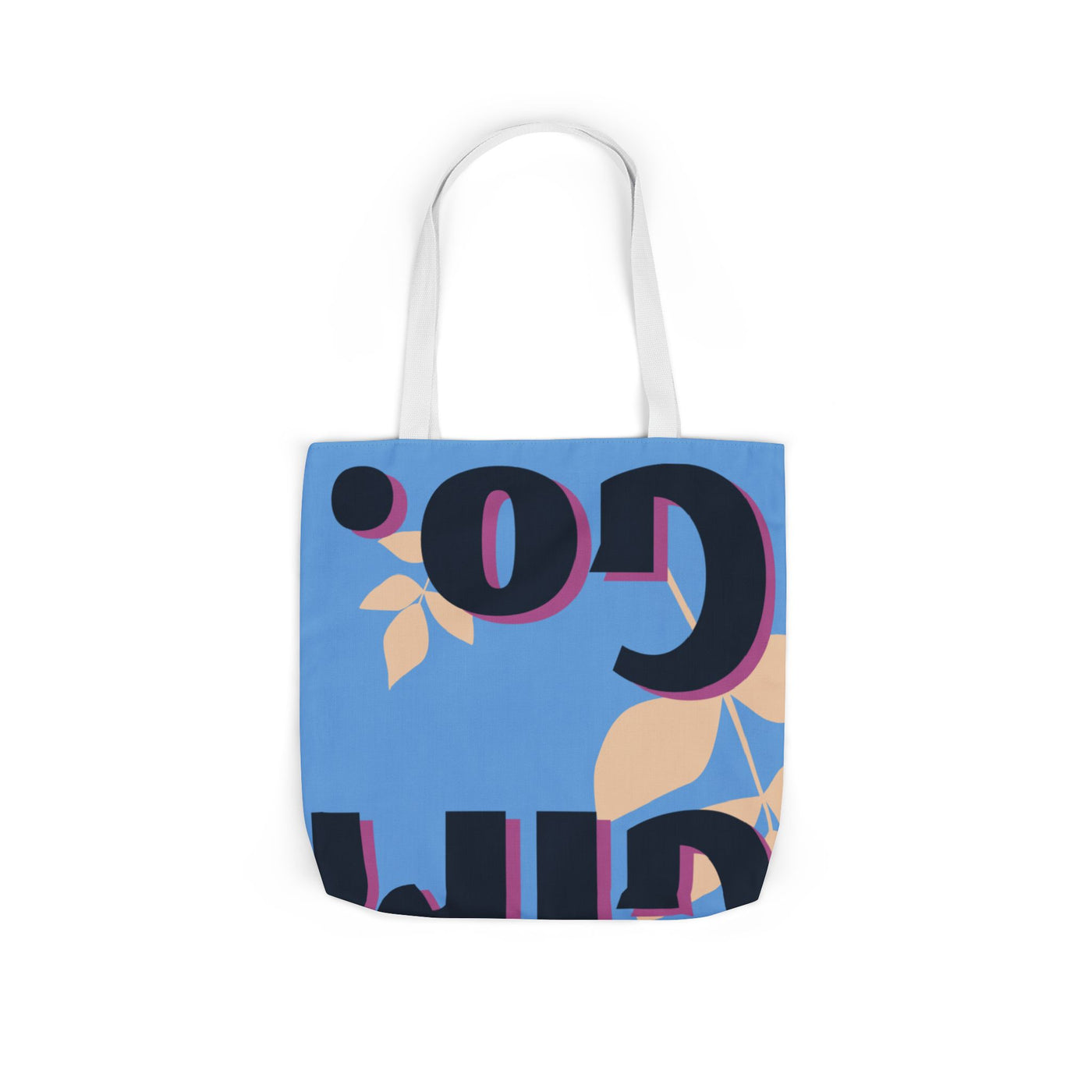 Empowering Canvas Tote Bag | Go Girl Design, Eco-Friendly Shopping Bag, Boho Style, Gift for Her, Everyday Carryall