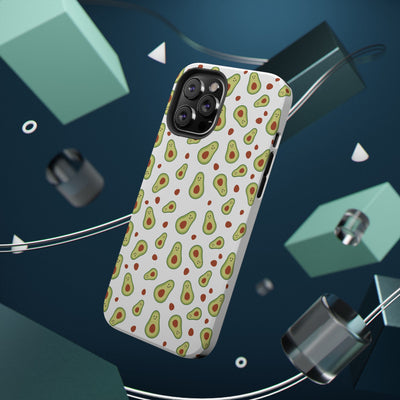 Avocado Pattern Impact-Resistant Phone Case - Fun & Functional