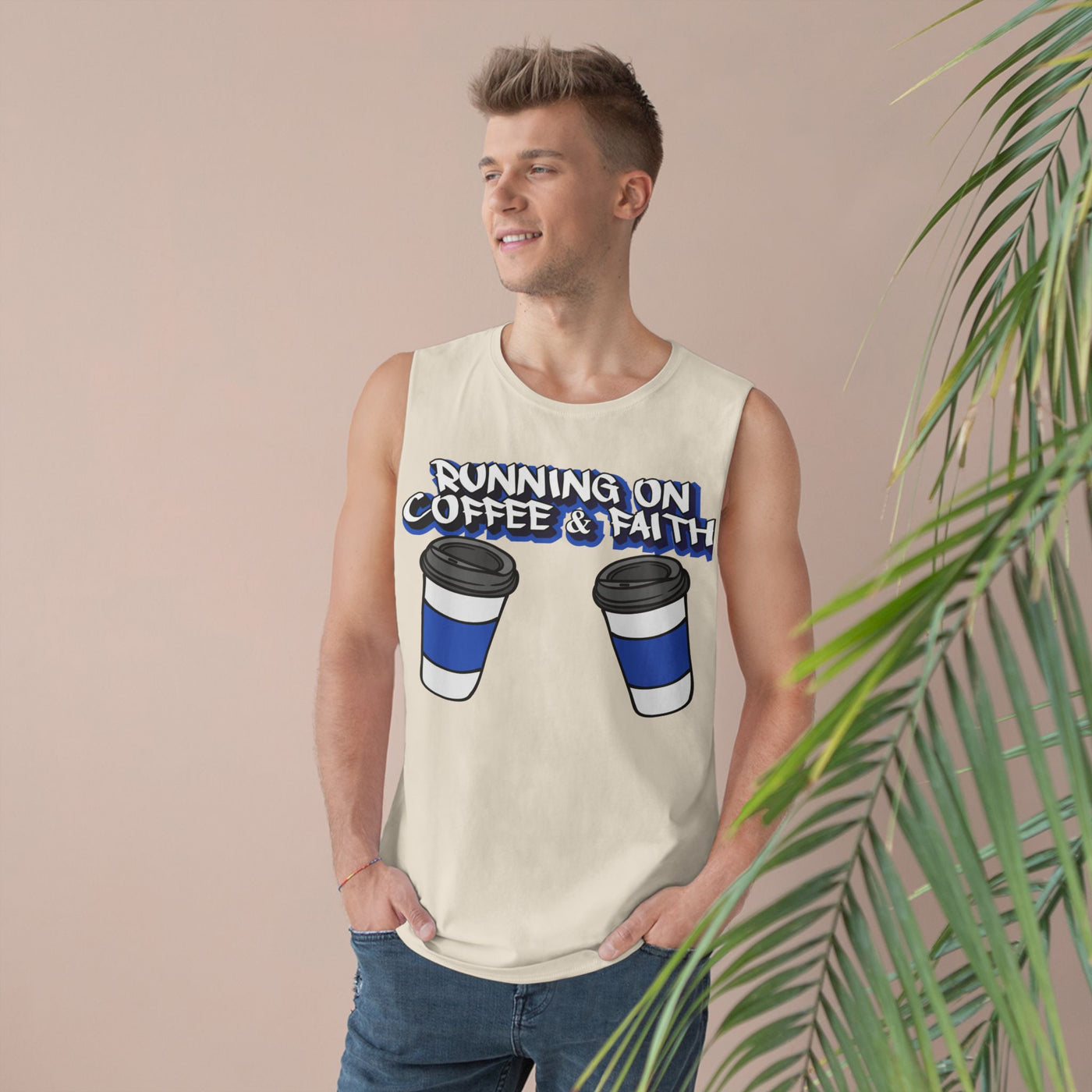 Spooky Vibes Unisex Barnard Tank - Halloween Graphic Sleeveless Tee