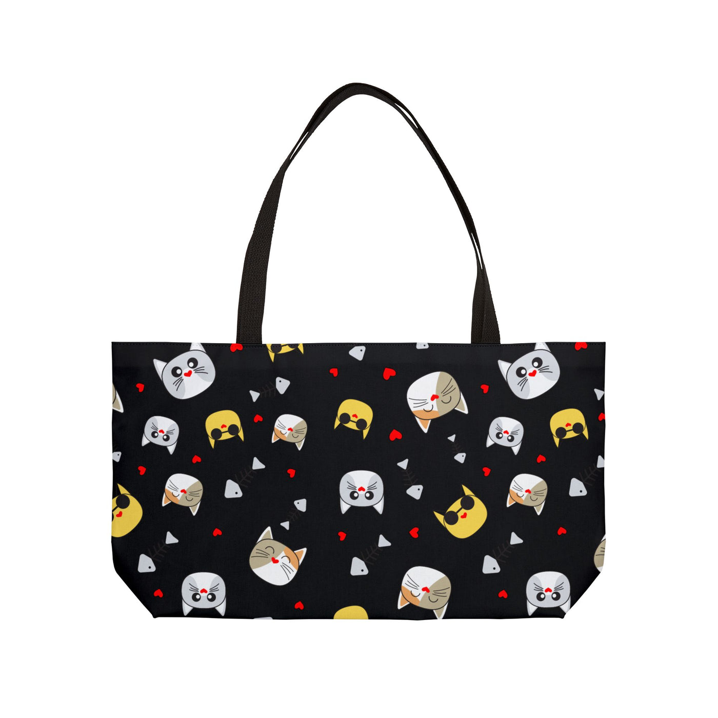 Chic Weekender Tote Bag - 'Look' & 'I Made It' Design for Travel & Style