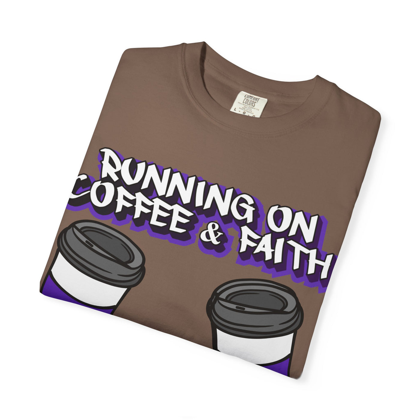 Coffee & Faith Unisex T-Shirt, Casual Wear, Gift for Coffee Lovers, Faith-Inspired Apparel, Comfortable Everyday Tee