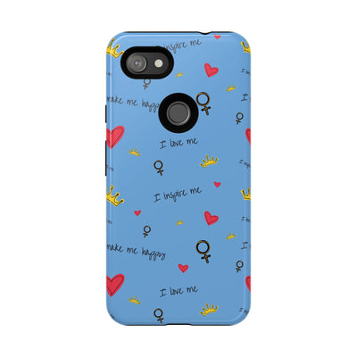 Inspiring Phone Case - 'I Love Me' Design - Tough Cases