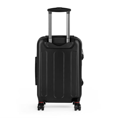 Fun Pet-Themed Suitcase - Cute Paw Prints & Fish Design for Animal Lovers