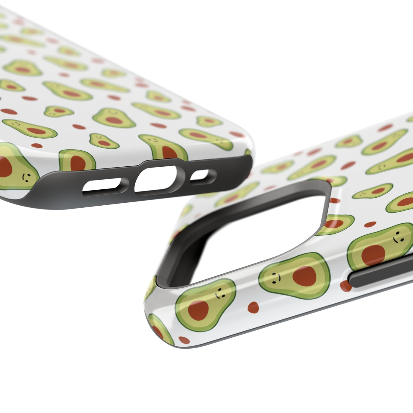 Avocado Pattern Impact-Resistant Phone Case - Fun & Functional