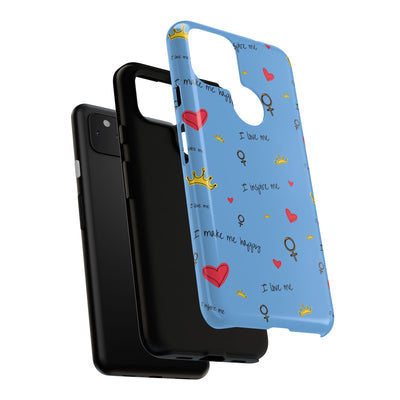 Inspiring Phone Case - 'I Love Me' Design - Tough Cases