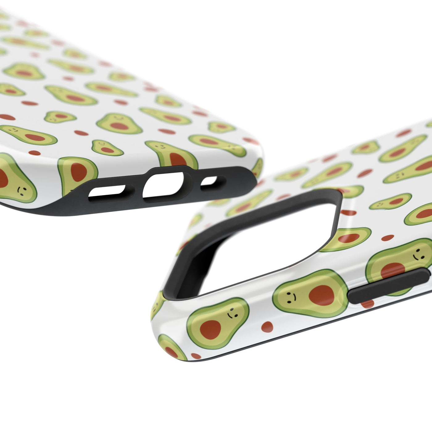Avocado Pattern Impact-Resistant Phone Case - Fun & Functional