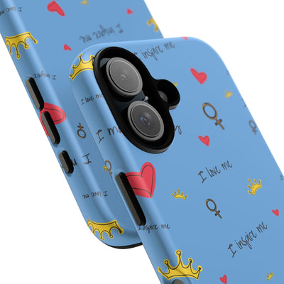 Inspiring Phone Case - 'I Love Me' Design - Tough Cases