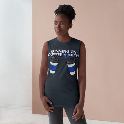 Spooky Vibes Unisex Barnard Tank - Halloween Graphic Sleeveless Tee