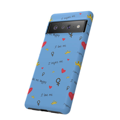 Inspiring Phone Case - 'I Love Me' Design - Tough Cases