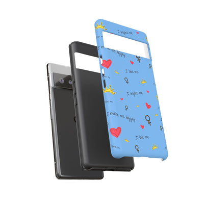 Inspiring Phone Case - 'I Love Me' Design - Tough Cases