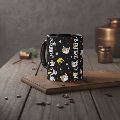 Bride Tribe Cat Mug - 11oz Coffee Cup for Cat Lovers