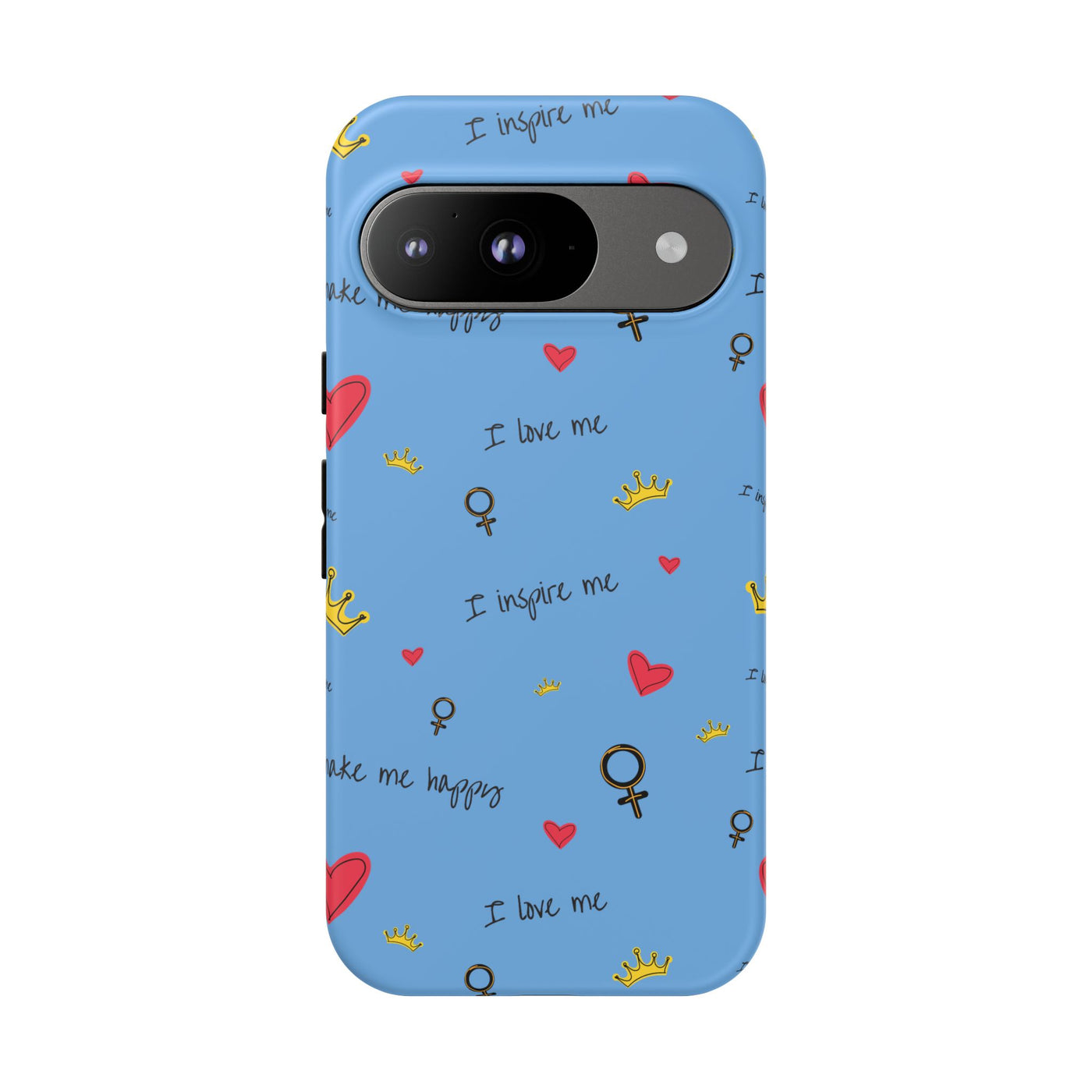 Inspiring Phone Case - 'I Love Me' Design - Tough Cases