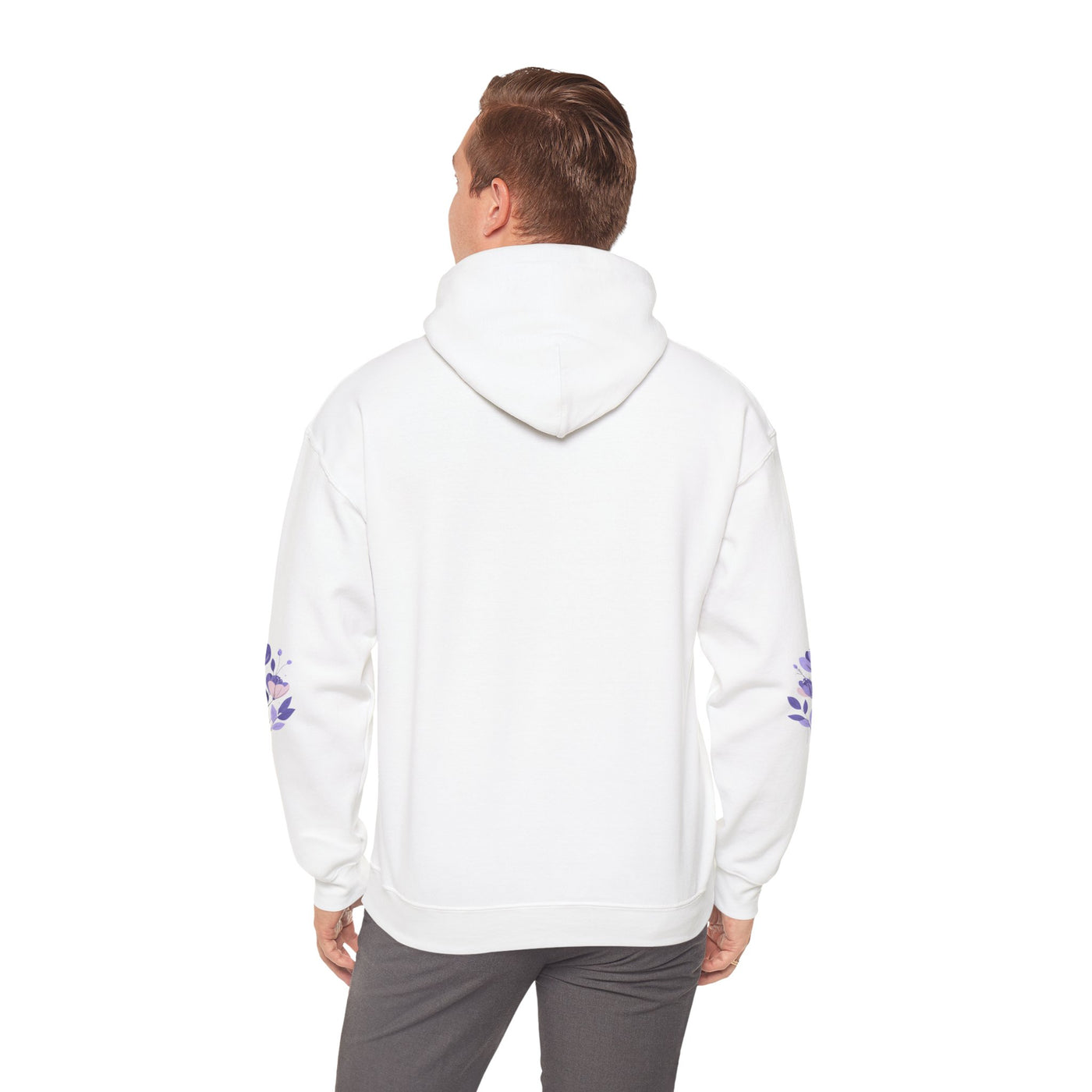 Running on Coffee & Faith Hoodie - Unisex Heavy Blend Sweatshirt for Cozy Vibes