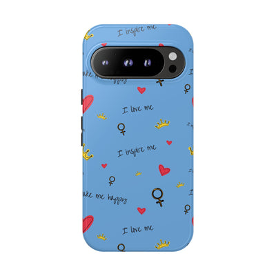 Inspiring Phone Case - 'I Love Me' Design - Tough Cases