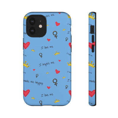 Inspiring Phone Case - 'I Love Me' Design - Tough Cases