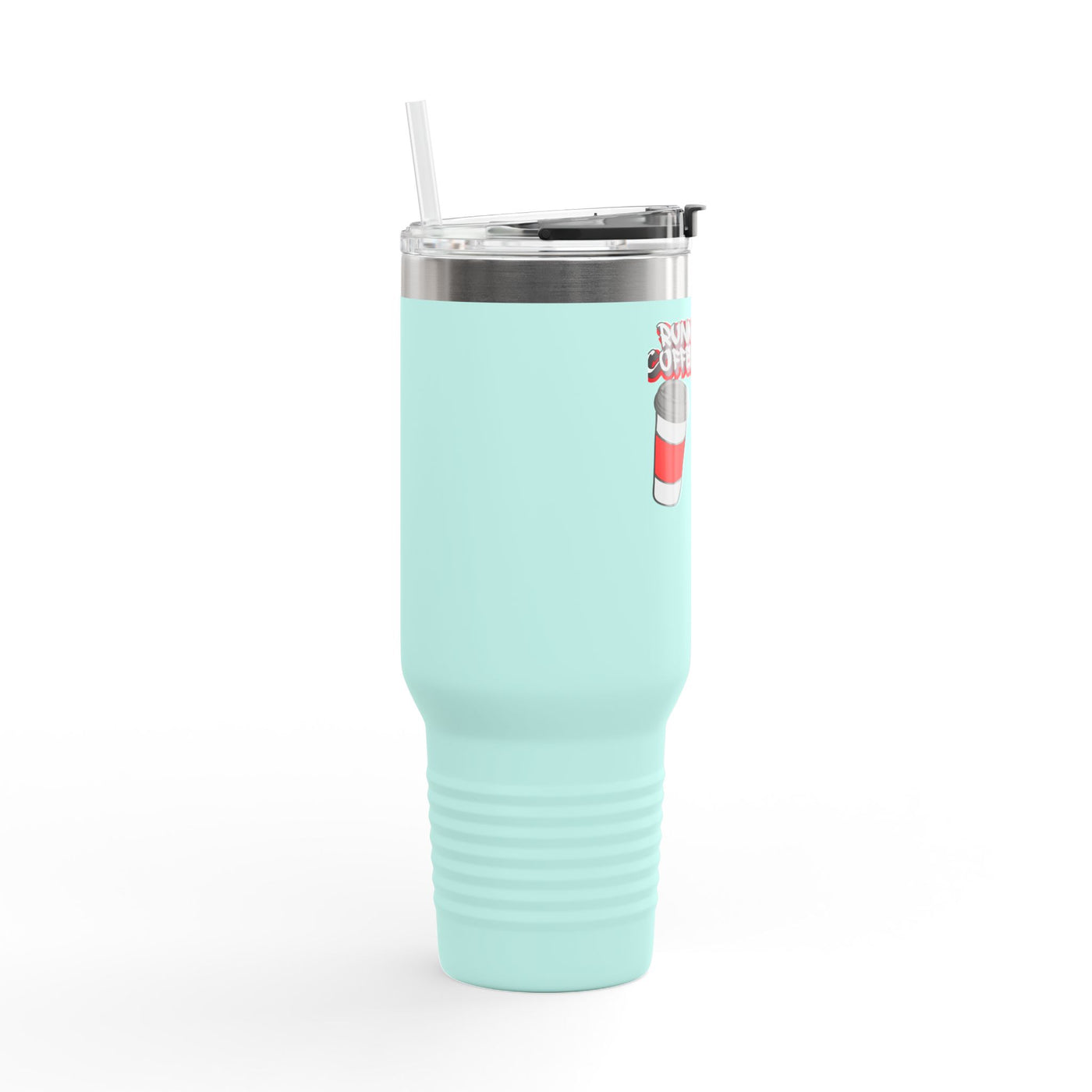 Running on Coffee & Faith Insulated Travel Mug - 40oz Coffee Lover's Companion