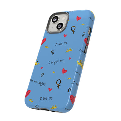 Inspiring Phone Case - 'I Love Me' Design - Tough Cases