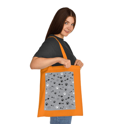 Cute Pet Themed Cotton Tote Bag - Perfect for Animal Lovers