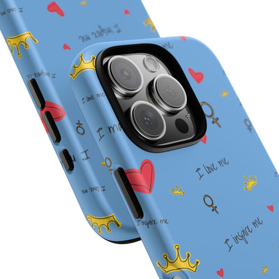 Inspiring Phone Case - 'I Love Me' Design - Tough Cases