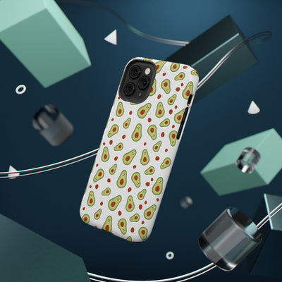 Avocado Pattern Impact-Resistant Phone Case - Fun & Functional