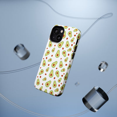 Avocado Pattern Impact-Resistant Phone Case - Fun & Functional