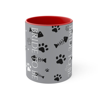 Bride to Be Accent Mug - Perfect for Pet Lovers