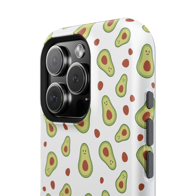 Avocado Pattern Impact-Resistant Phone Case - Fun & Functional