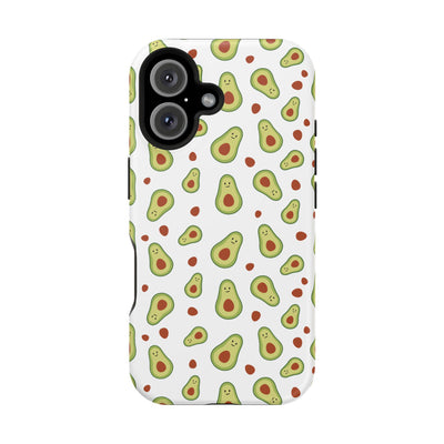 Avocado Pattern Impact-Resistant Phone Case - Fun & Functional