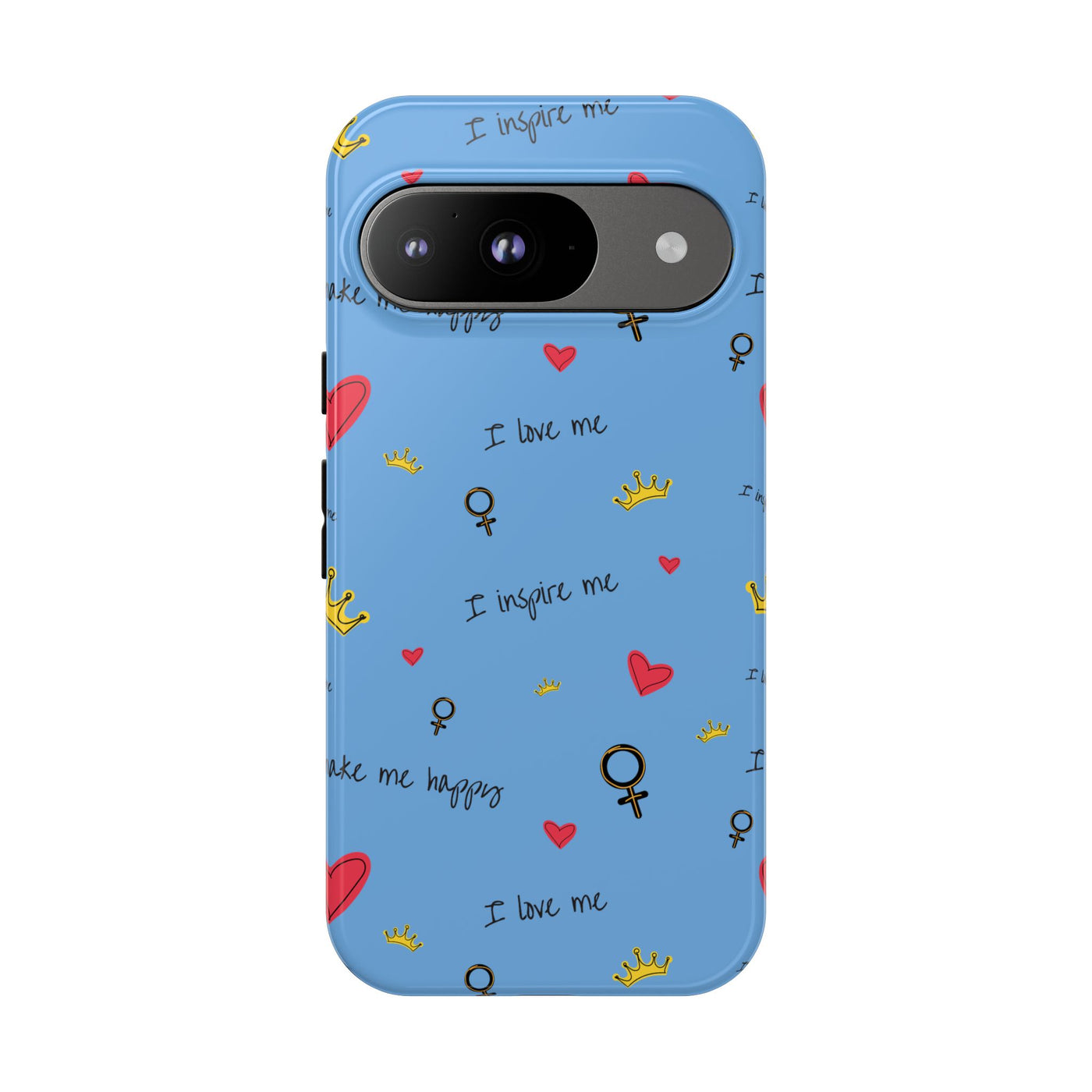 Inspiring Phone Case - 'I Love Me' Design - Tough Cases