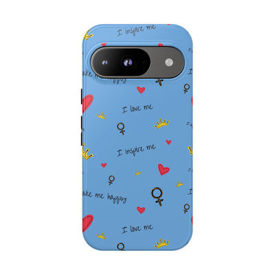 Inspiring Phone Case - 'I Love Me' Design - Tough Cases
