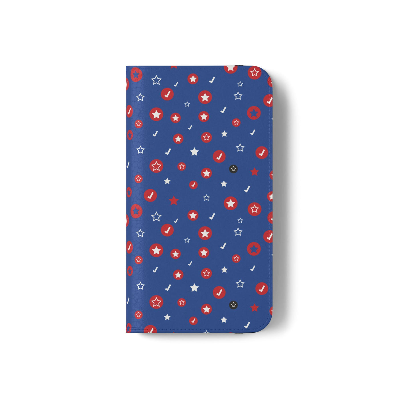 Patriotic Flip Case for Smartphones - Fun Stars and Stripes Design
