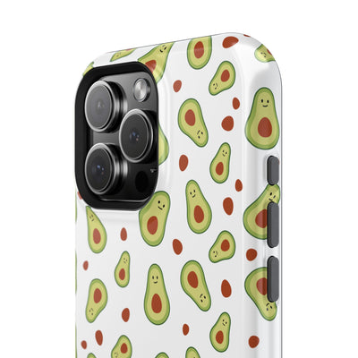 Avocado Pattern Impact-Resistant Phone Case - Fun & Functional