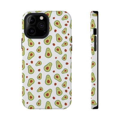 Avocado Pattern Impact-Resistant Phone Case - Fun & Functional