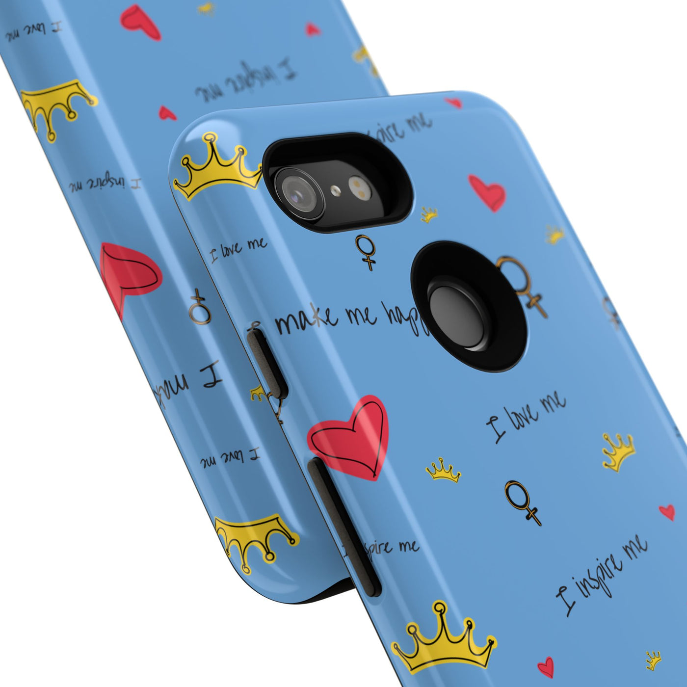 Inspiring Phone Case - 'I Love Me' Design - Tough Cases