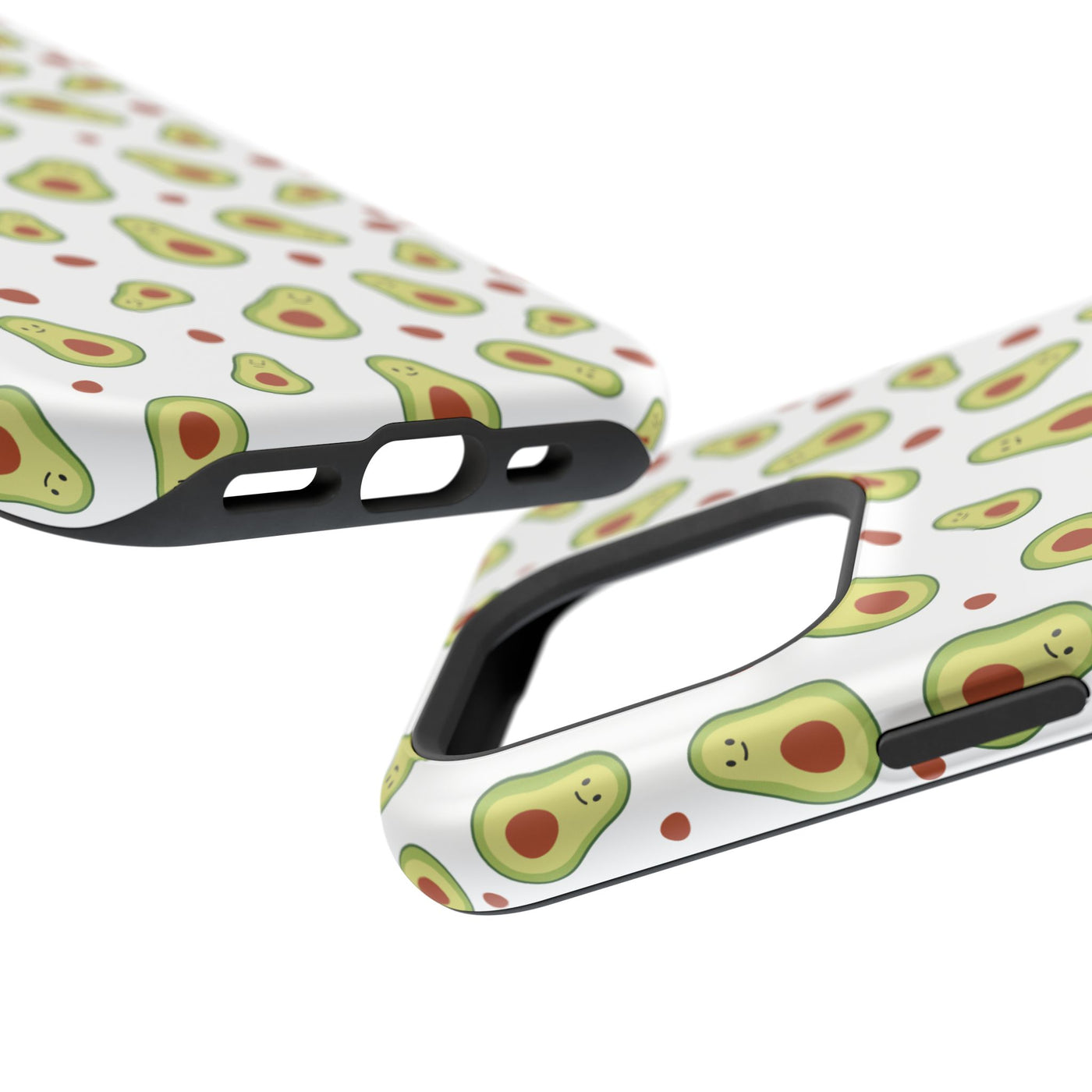 Avocado Pattern Impact-Resistant Phone Case - Fun & Functional