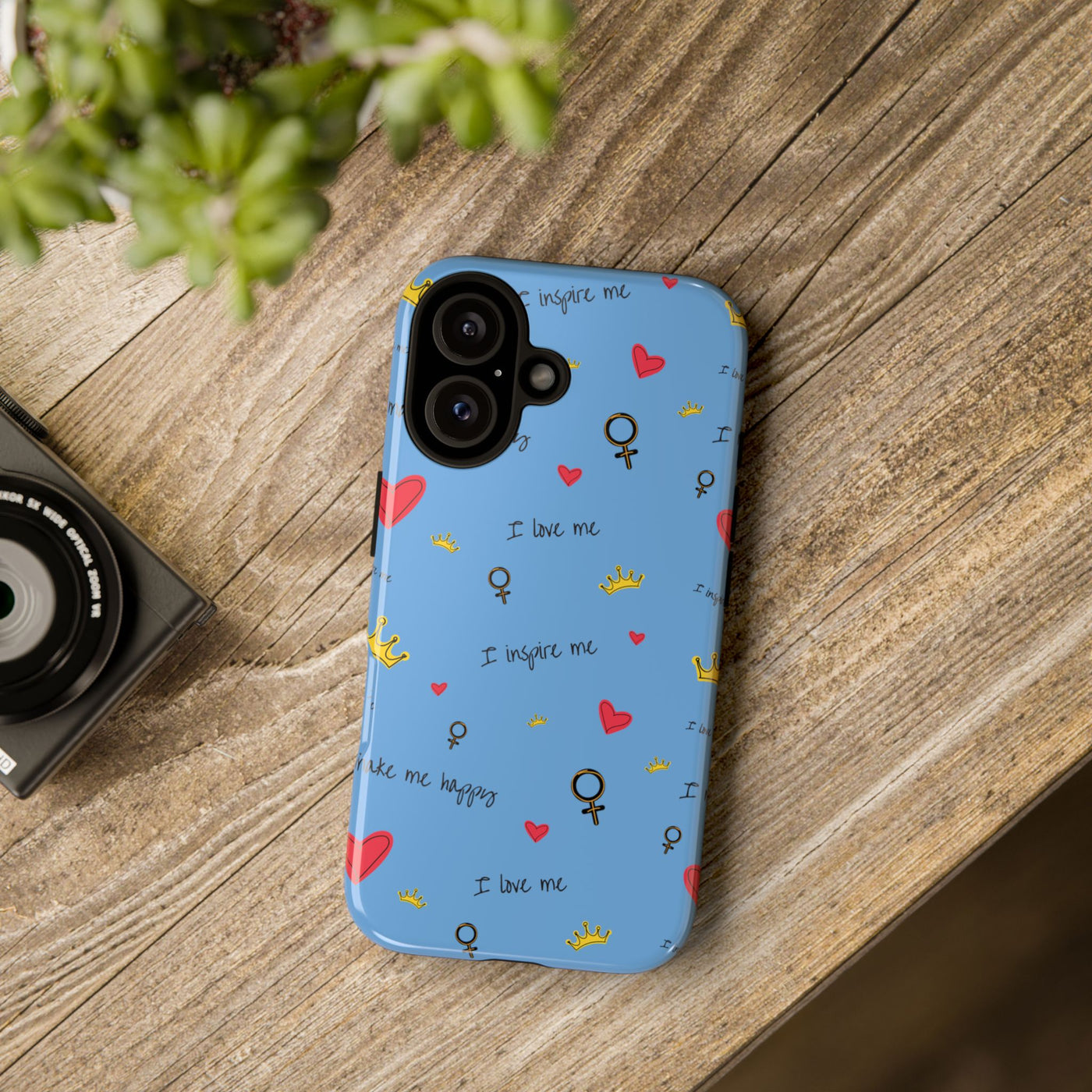 Inspiring Phone Case - 'I Love Me' Design - Tough Cases