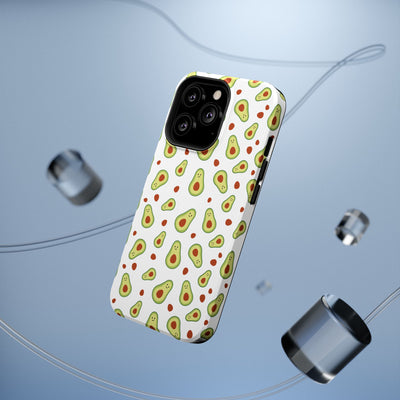 Avocado Pattern Impact-Resistant Phone Case - Fun & Functional