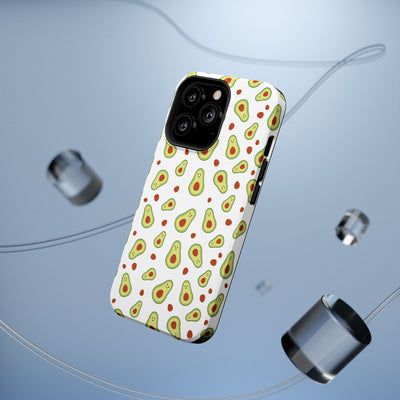 Avocado Pattern Impact-Resistant Phone Case - Fun & Functional