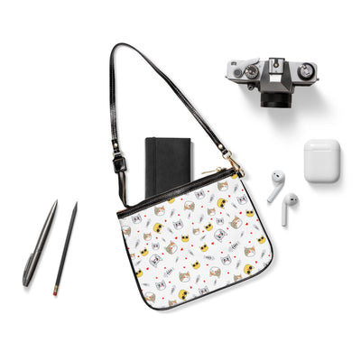 Cute Cat-Themed Small Shoulder Bag - Perfect for Pet Lovers!